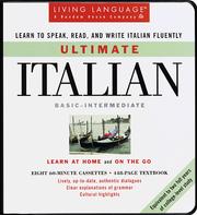 Cover of: Ultimate Italian:  Basic - Intermediate: Cassette/Book Package (Living Language Ultimate. Basic-Intermediate Series (Manual & Cassettes))