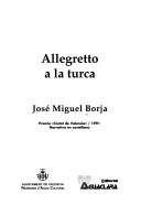 Cover of: Allegretto a la turca