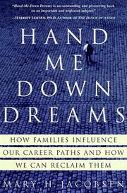 Cover of: Hand-me-down dreams by Mary H. Jacobsen