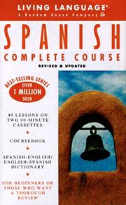 Cover of: Basic Spanish: Cassette/Book Package (LL(R) Complete Basic Courses)
