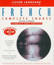 Cover of: Basic French: CD/Book Package (LL(R) Complete Basic Courses)