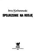 Cover of: Spojrzenie na Rosję