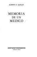 Cover of: Memoria de un médico