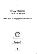 Cover of: Romanticismo y fin de siglo