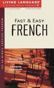 Cover of: Fast and Easy French (Living Language)