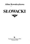 Cover of: Słowacki