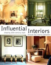 Cover of: Influential interiors