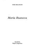 Cover of: María Ruanova