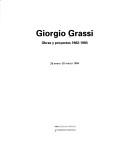 Giorgio Grassi by Giorgio Grassi