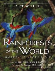 Cover of: Rainforests of the World by Ghillean Prance