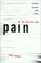 Cover of: Pain: The Fifth Vital Sign