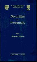 Cover of: Securities over personalty