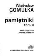 Cover of: Pamiętniki