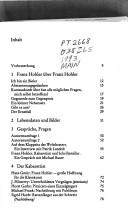 Cover of: Franz Hohler: Texte, Daten, Bilder