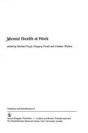 Cover of: Mental health at work