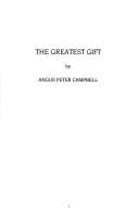 Cover of: The greatest gift