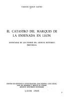 El Catastro del Marqués de la Ensenada en León by Archivo Histórico Provincial de León.