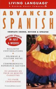 Cover of: LL Advanced Spanish Package