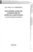 Cover of: Southern African literature in African languages: a concise historical perspective
