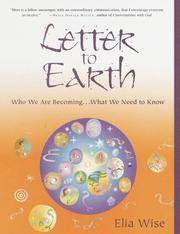 Cover of: Letter to earth by Elia Wise
