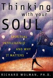 Cover of: Thinking With Your Soul by Richard N. Wolman