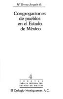 Cover of: Congregaciones de pueblos en el Estado de México