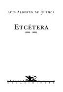 Cover of: Etcétera (1990-1992)