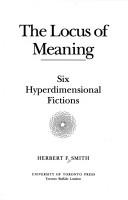 Cover of: The locus of meaning: six hyperdimensional fictions