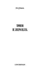 Cover of: Tombeau de Joseph Delteil