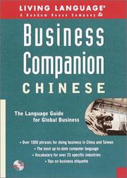 Cover of: Business Companion: Chinese (Mandarin) (LL Business Companion)