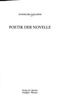 Cover of: Poetik der Novelle