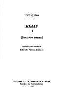 Cover of: Rimas