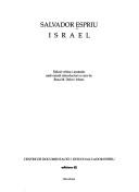 Cover of: Israel by Salvador Espriu