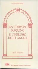 Cover of: San Tommaso d'Aquino e l'influsso degli angeli by Fausto Sbaffoni, Fausto Sbaffoni