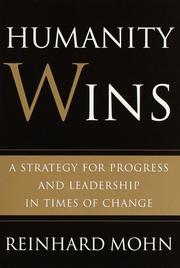 Cover of: Humanity Wins by Reinhard Mohn