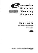 Cover of: Is there an East Asian model?