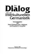 Cover of: Im Dialog mit der interkulturellen Germanistik