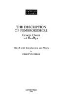 Cover of: The description of Pembrokeshire