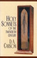 Cover of: Holy sonnets of the twentieth century