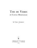 Cover of: The de Veres of Castle Hedingham