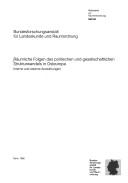 Cover of: Räumliche Folgen des politischen und gesellschaftlichen Strukturwandels in Osteuropa: interne und externe Auswirkungen