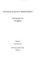 Cover of: Politische Kultur in Oberschwaben by Peter Blickle