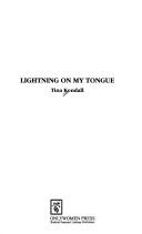 Cover of: Lightning on my tongue
