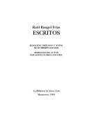 Cover of: Escritos