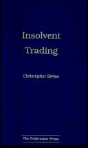 Cover of: Insolvent trading