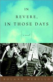 Cover of: In Revere, in those days: a novel