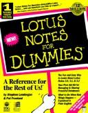 Cover of: Lotus Notes 3.0/3.1 for dummies