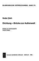 Cover of: Dichtung-- Brücke zur Aussenwelt by Nadja Odeh