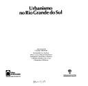 Cover of: Urbanismo no Rio Grande do Sul