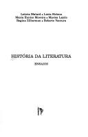 Cover of: História da literatura: ensaios